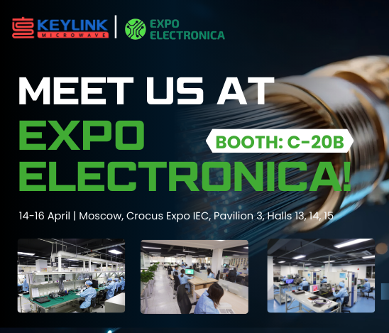 KeyLink cordially invites you to visit our booth at the 28th Expo Electronica in Russia.